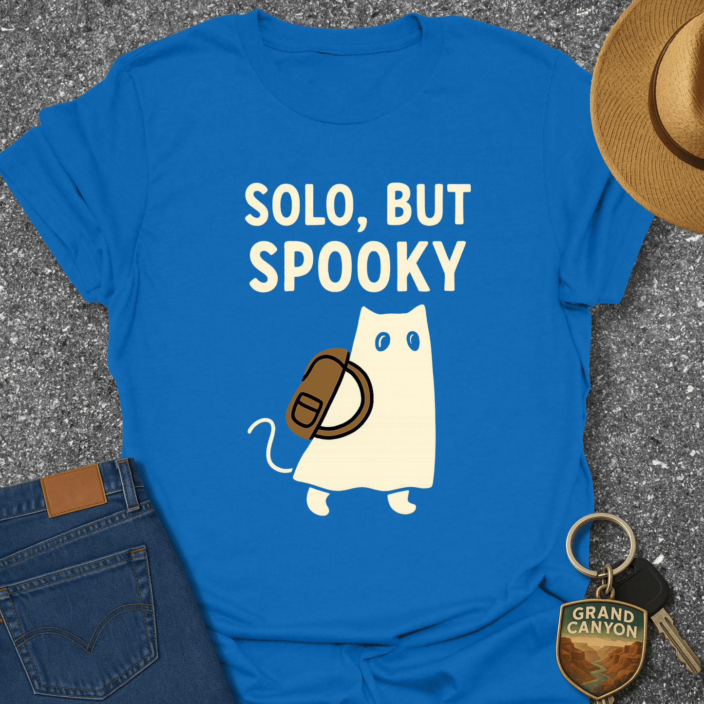 Cat Ghost Wanderer T-Shirt
