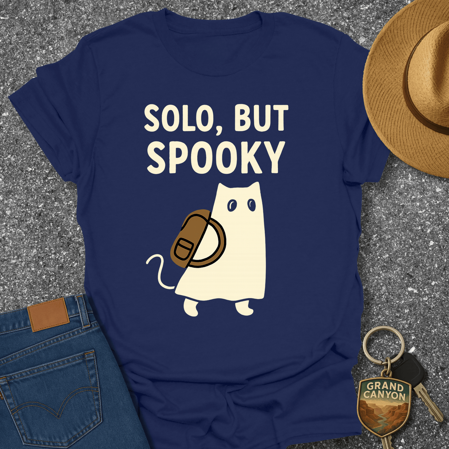 Cat Ghost Wanderer T-Shirt
