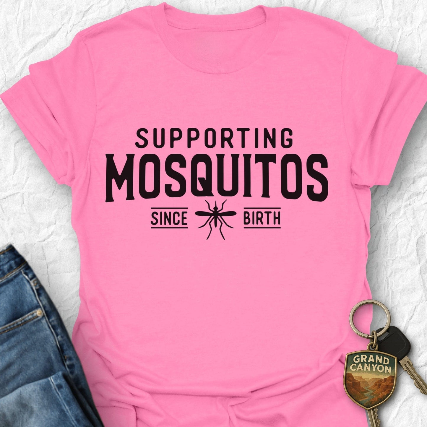 Mosquitos Support Unisex Softstyle T-Shirt