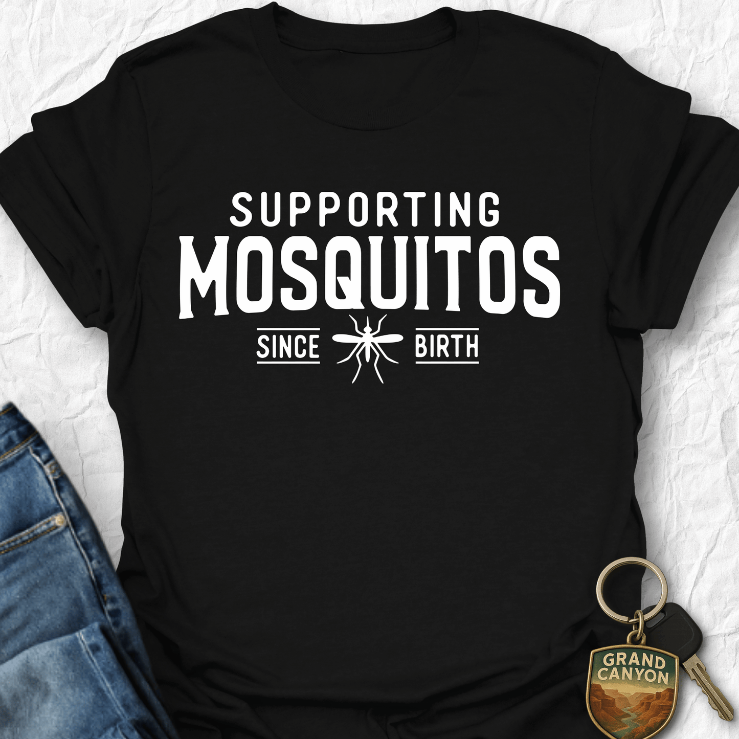 Mosquitos Support Unisex Softstyle T-Shirt