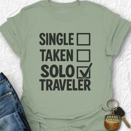 Single, Taken, Solo T-Shirt
