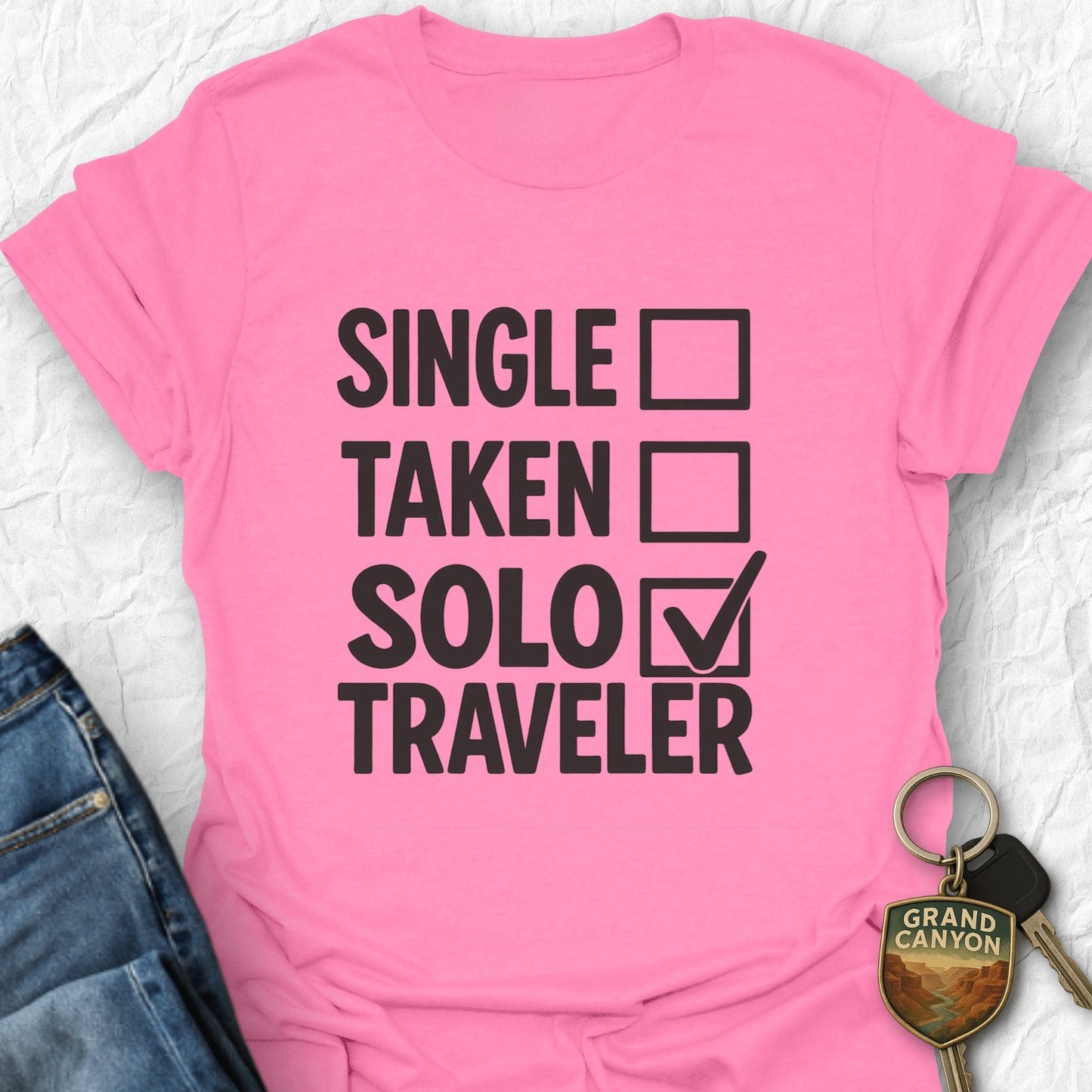 Single, Taken, Solo T-Shirt