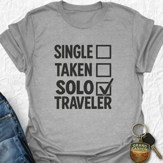 Single, Taken, Solo T-Shirt