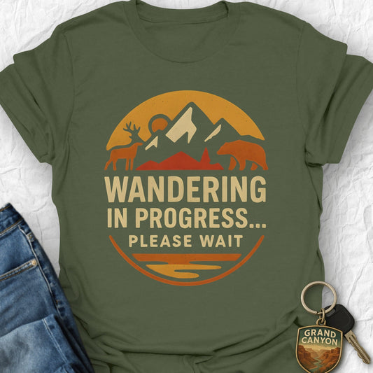 Wandering in Progress T-Shirt