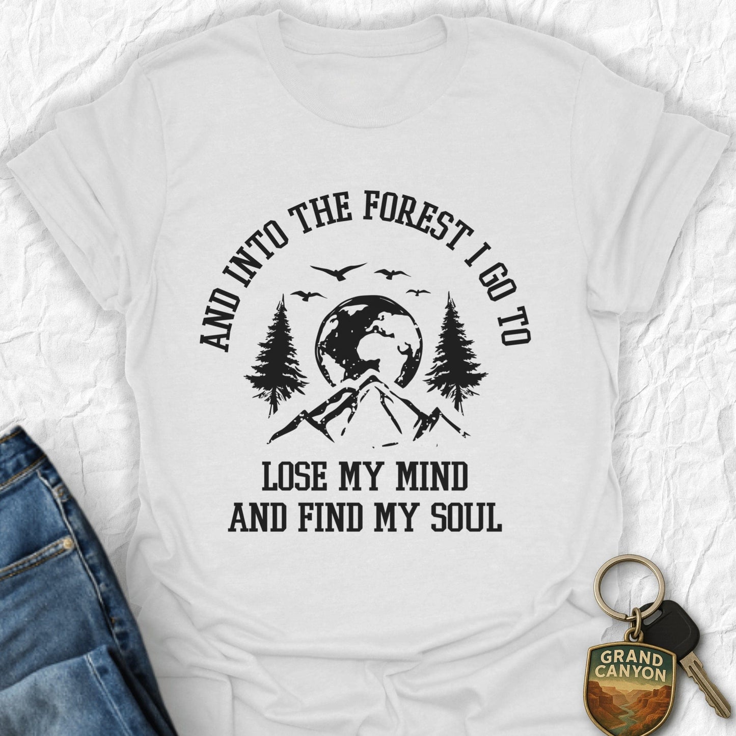 Nature Quote Hiking T-Shirt