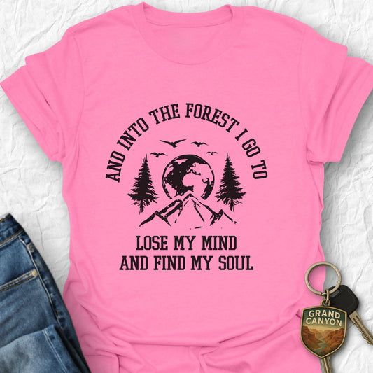 Nature Quote Hiking T-Shirt