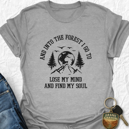 Nature Quote Hiking T-Shirt