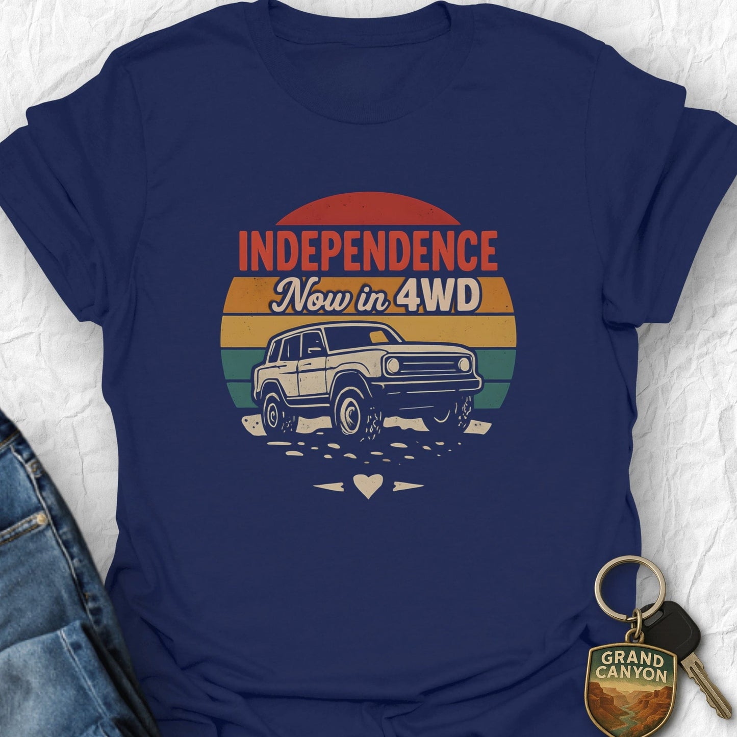 Independence in 4WD T-Shirt