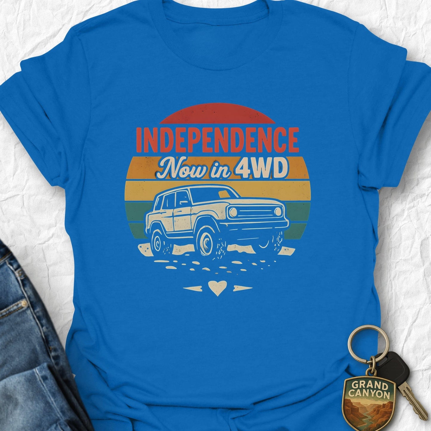Independence in 4WD T-Shirt