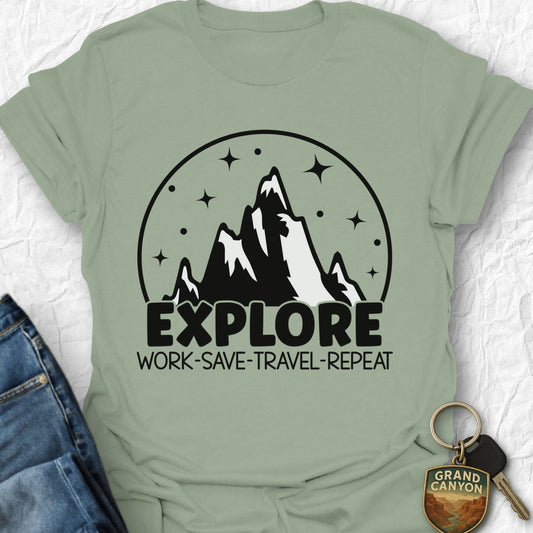 Exploration Repeat T-Shirt