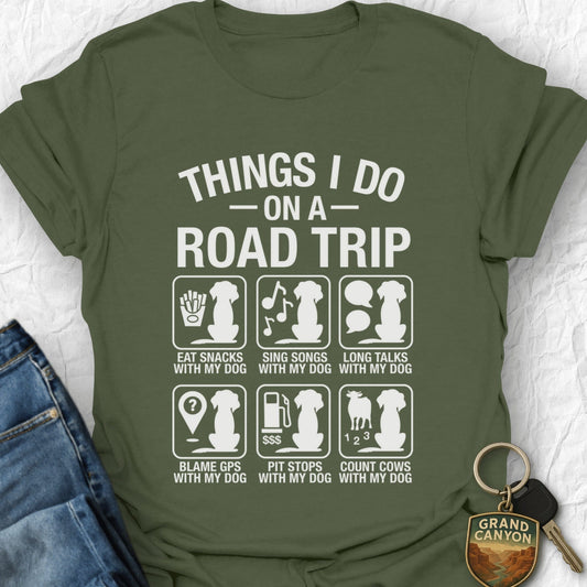Dog Road Trip T-Shirt