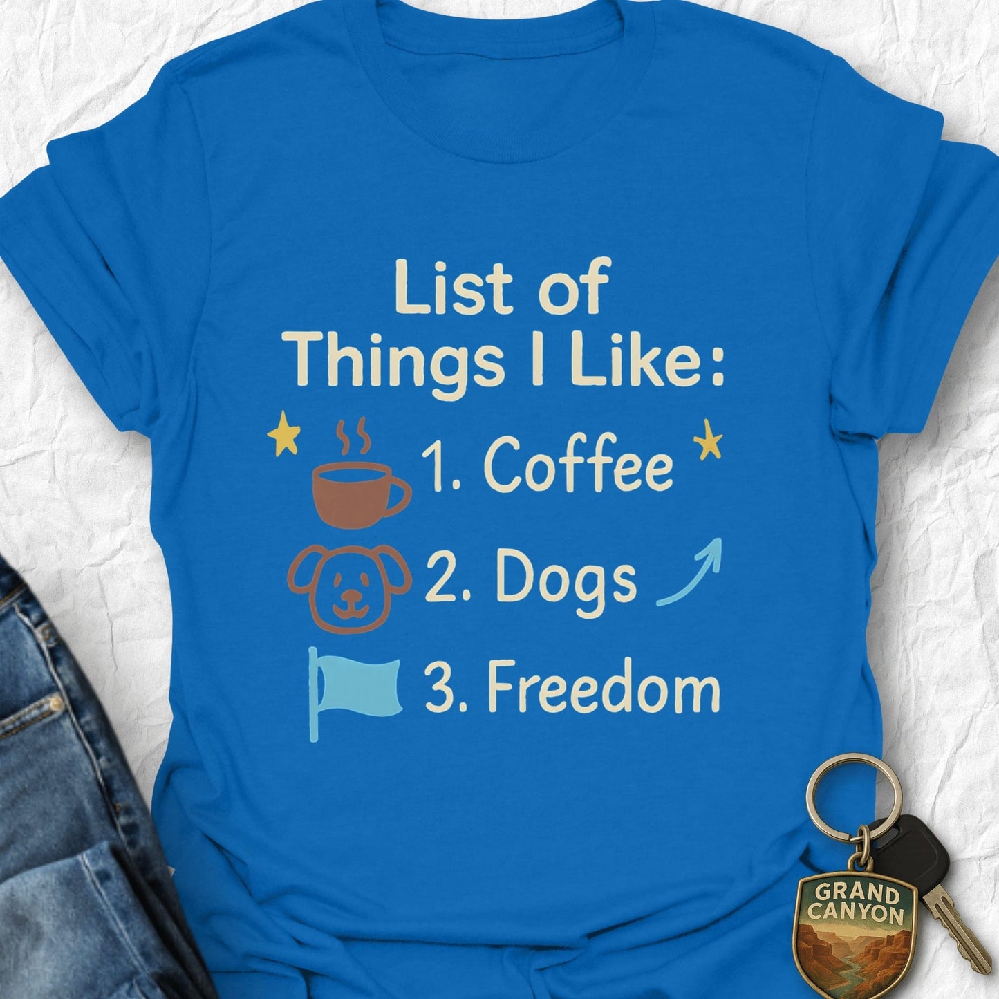 Coffee Dogs Freedom T-Shirt