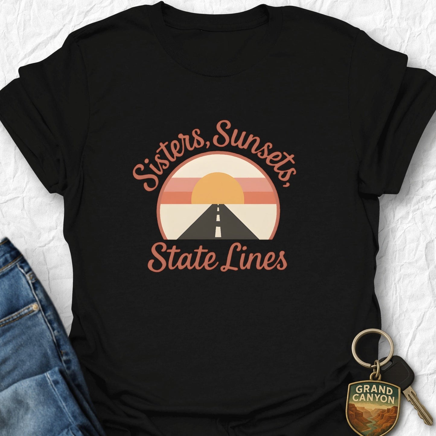 Sisters and State Lines T-Shirt