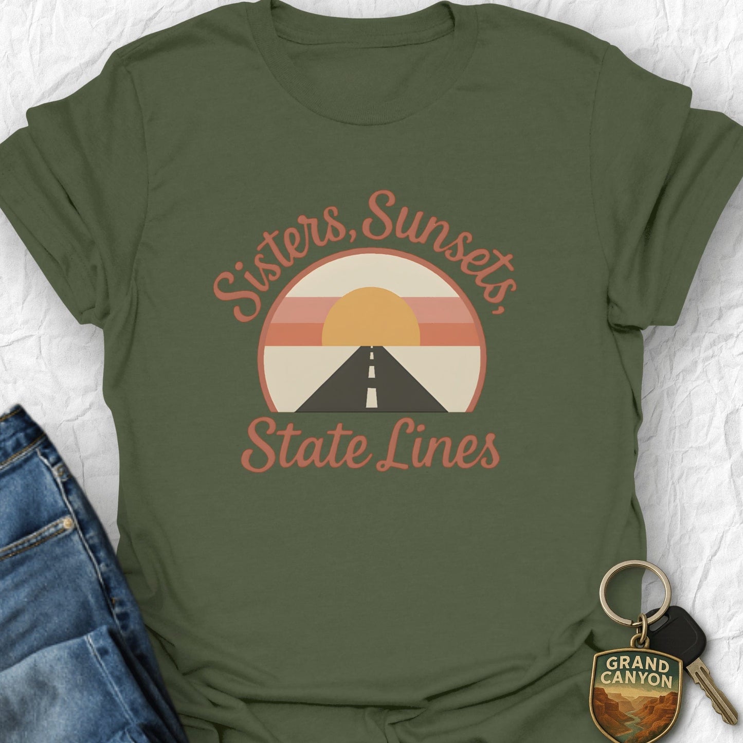 Sisters and State Lines T-Shirt