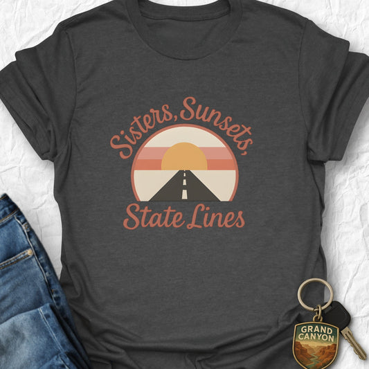 Sisters and State Lines T-Shirt