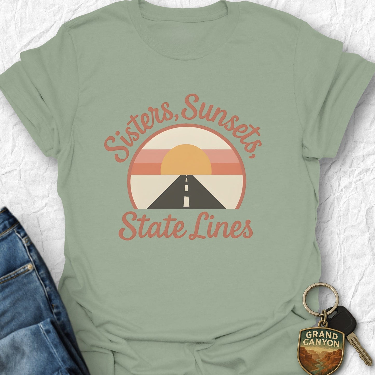 Sisters and State Lines T-Shirt