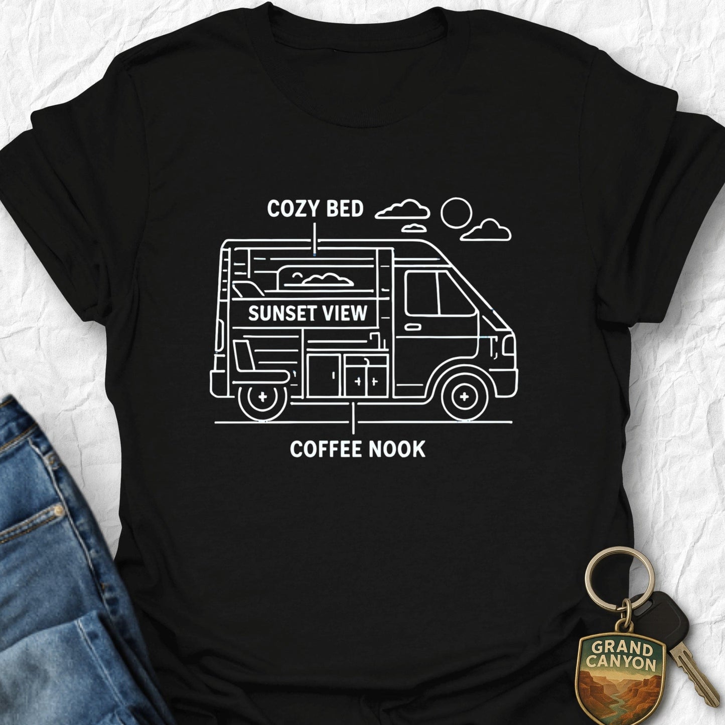 Engineered Camper Van T-Shirt