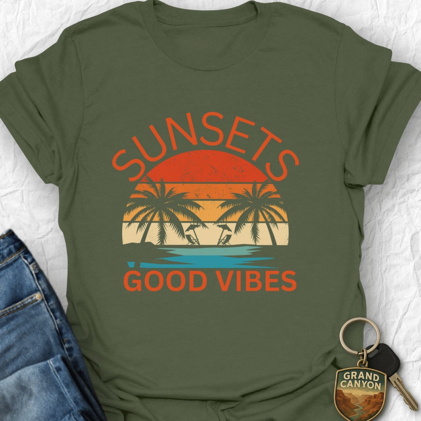 Sunsets, Good Vibes T-Shirt