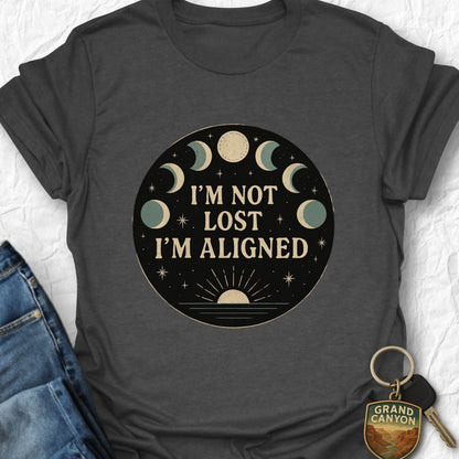 Printify T-Shirt I'm Aligned T-Shirt