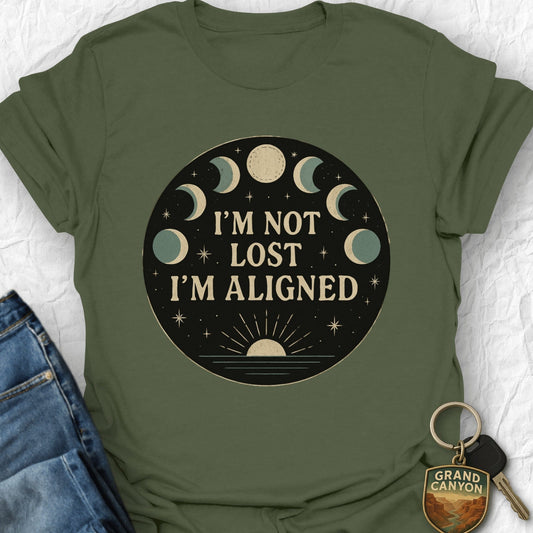 Printify T-Shirt I'm Aligned T-Shirt