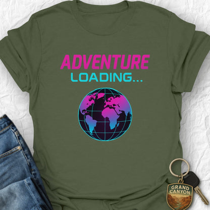 Adventure Loading T-Shirt - T-Shirt Military Green / S