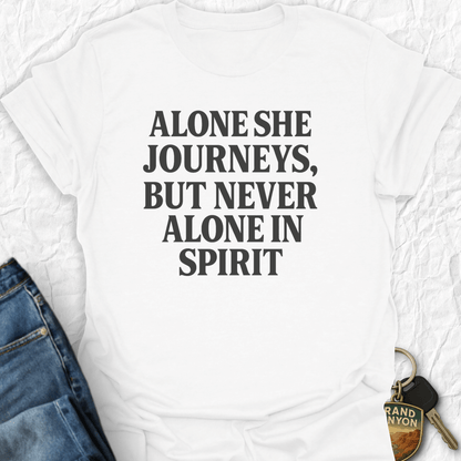 WANDERWOMENTEES T-Shirt White / S Adventure Solo T-Shirt