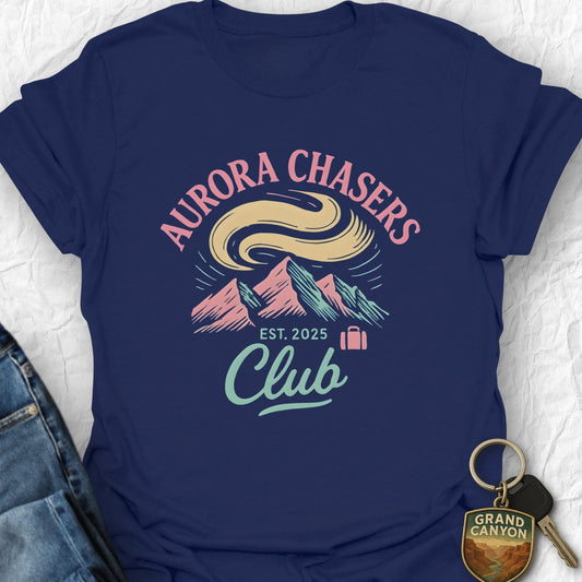 WANDERWOMENTEES T-Shirt Navy / S Aurora Club T-Shirt