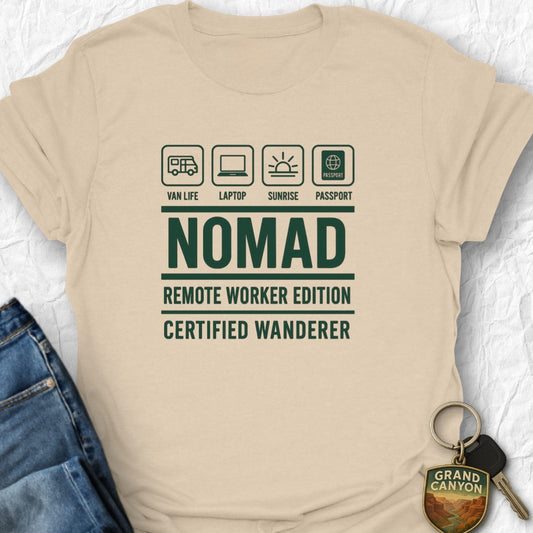 WANDERWOMENTEES T-Shirt Sand / S Certified Nomad T-Shirt
