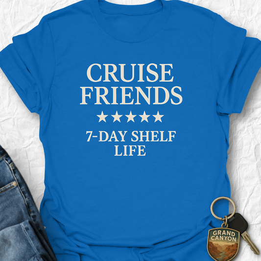 WANDERWOMENTEES T-Shirt Royal / S Cruise Friends T-Shirt