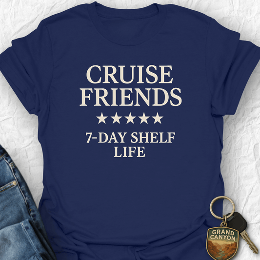 WANDERWOMENTEES T-Shirt Navy / S Cruise Friends T-Shirt