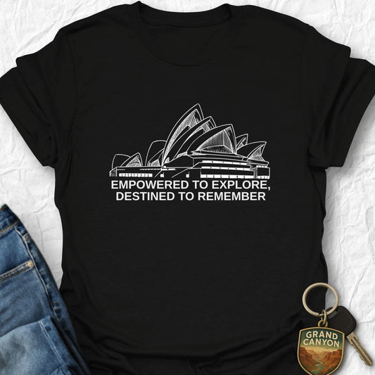 Destined to Explore T-Shirt - T-Shirt Black / S
