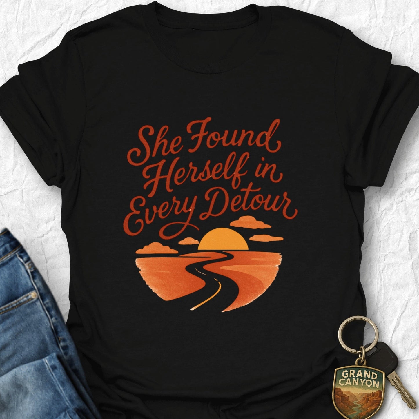 Detour Graphic T-Shirt - T-Shirt Black / S