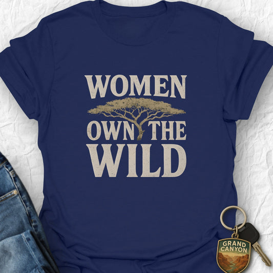 WANDERWOMENTEES T-Shirt Navy / S Empowering Adventure T-Shirt