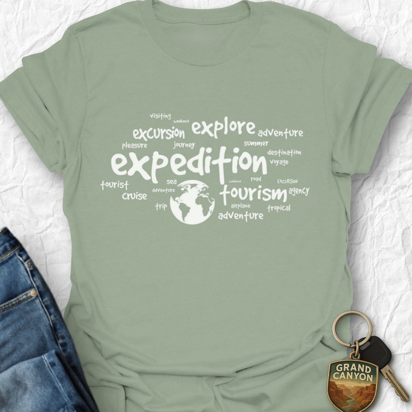 WANDERWOMENTEES T-Shirt Sage / S Expedition T-Shirt
