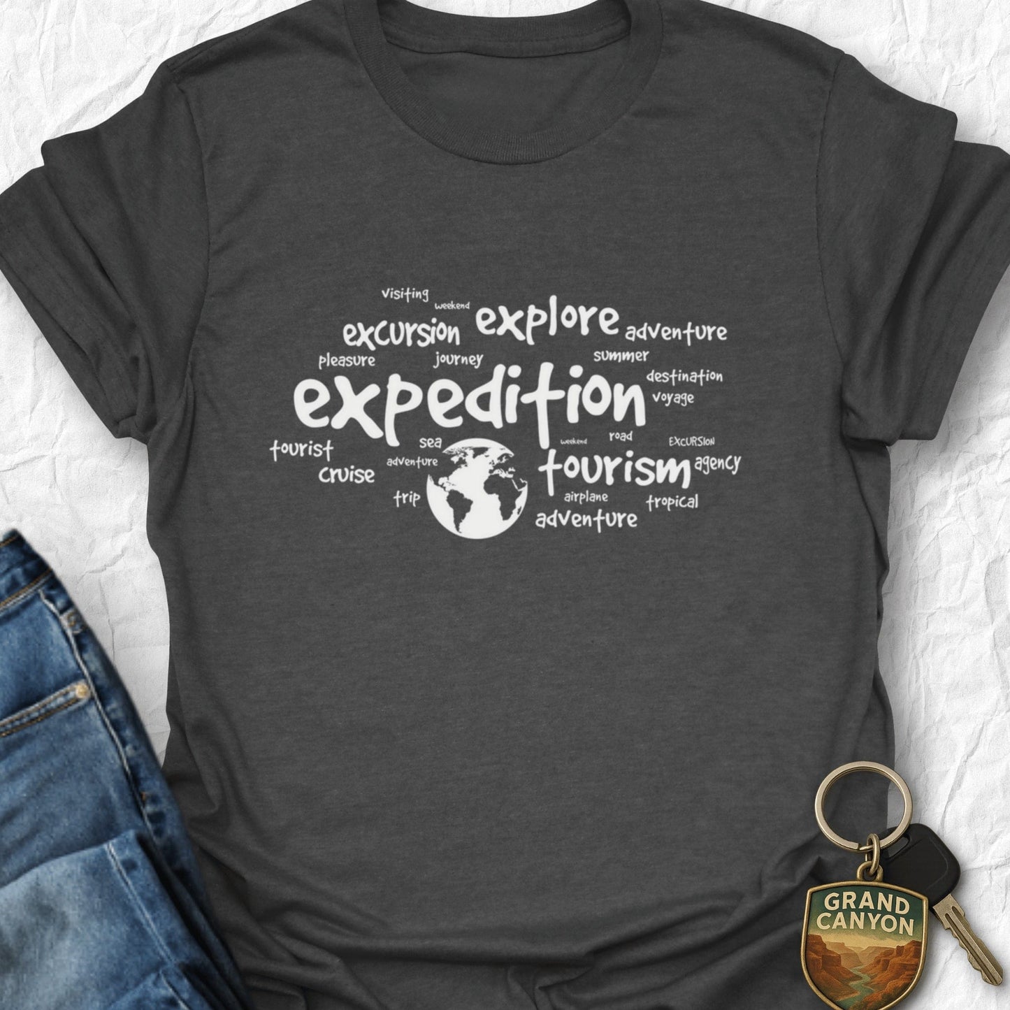 WANDERWOMENTEES T-Shirt Dark Heather / S Expedition T-Shirt