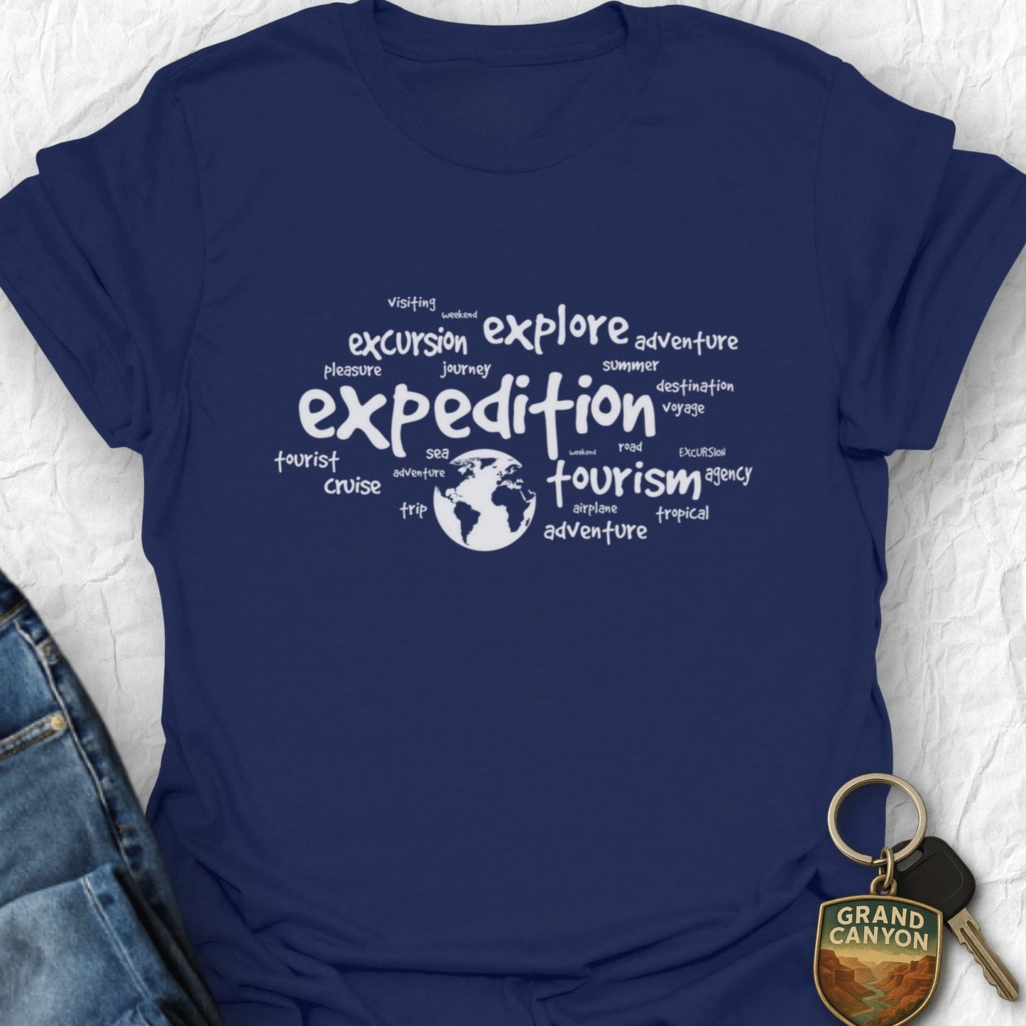 WANDERWOMENTEES T-Shirt Navy / S Expedition T-Shirt
