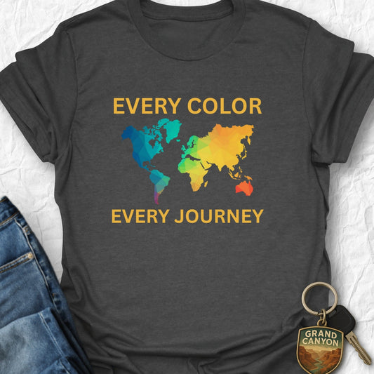 Global Adventure T-Shirt - T-Shirt Dark Heather / S