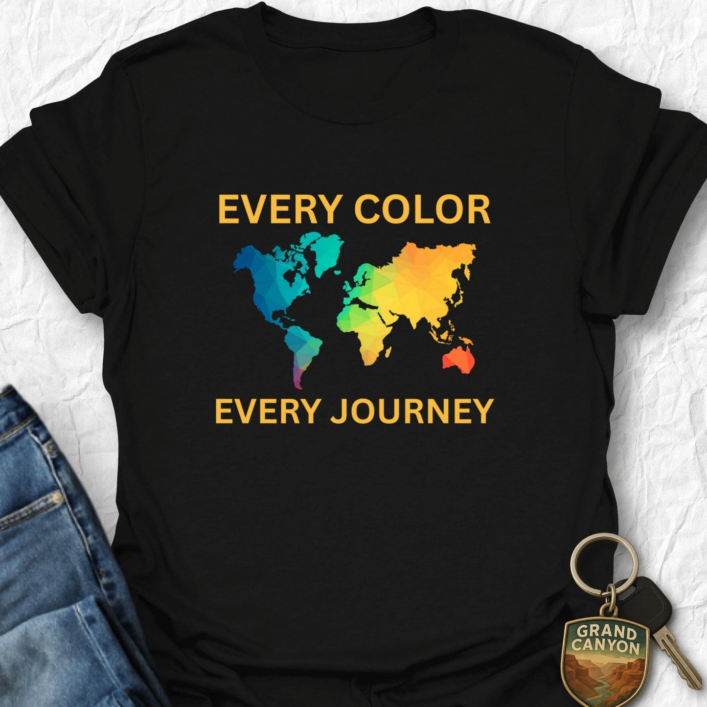 Global Adventure T-Shirt - T-Shirt Black / S