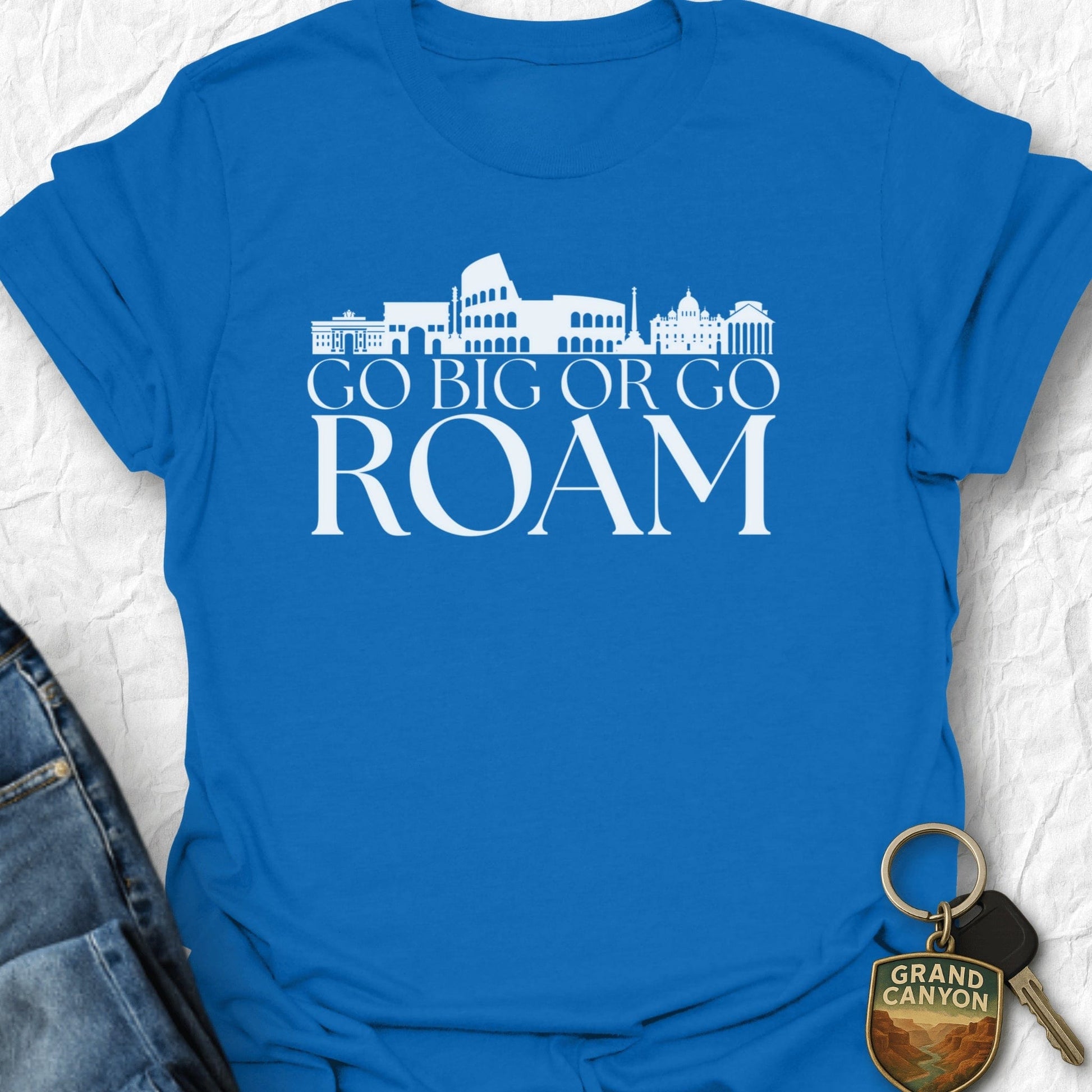 Go Roam T-Shirt - T-Shirt Royal / S