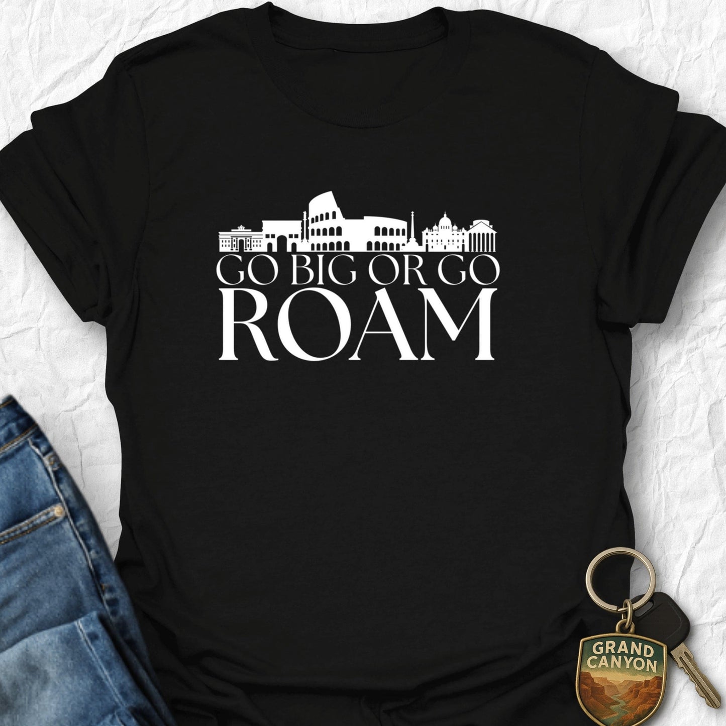 Go Roam T-Shirt - T-Shirt Black / S