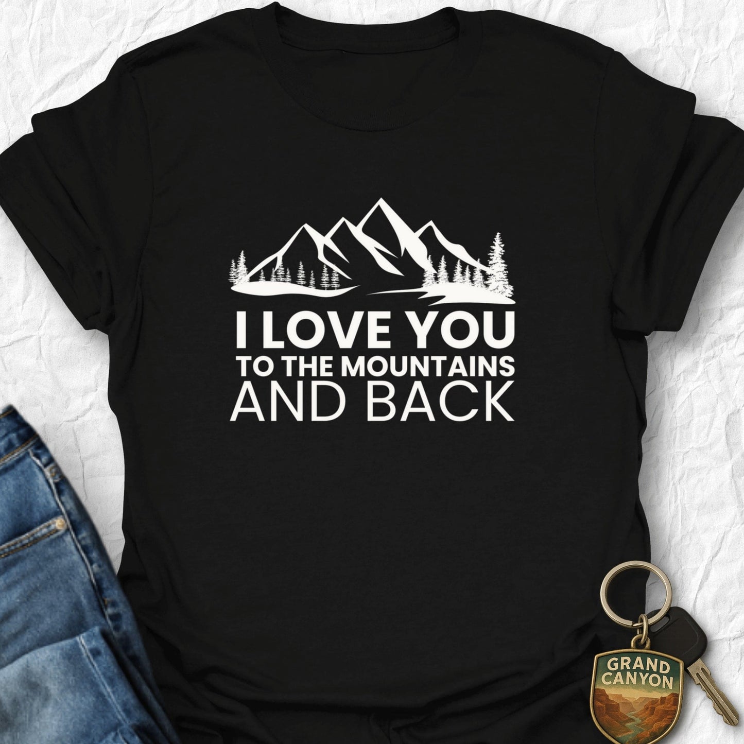 I Love You T-Shirt - T-Shirt Black / S