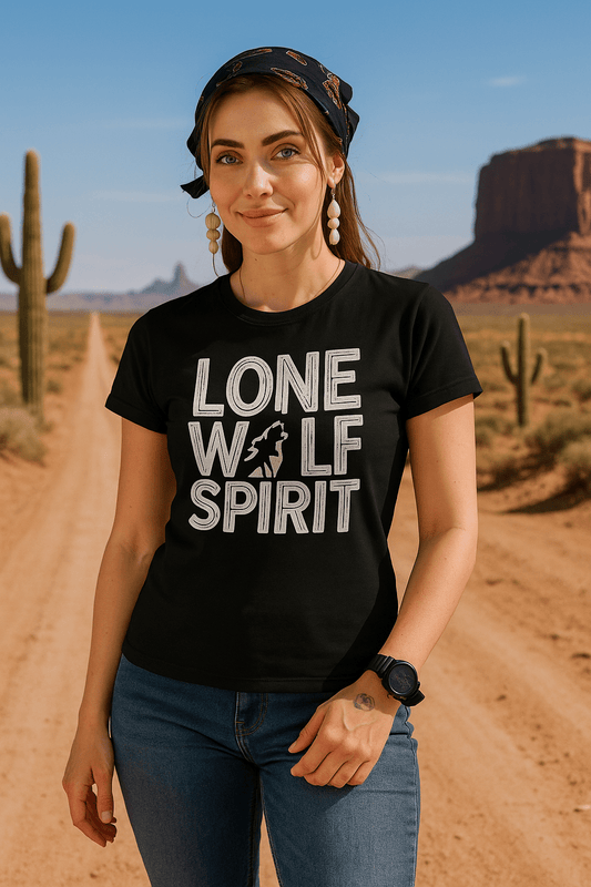 Lone Wolf T-Shirt - T-Shirt Black / S