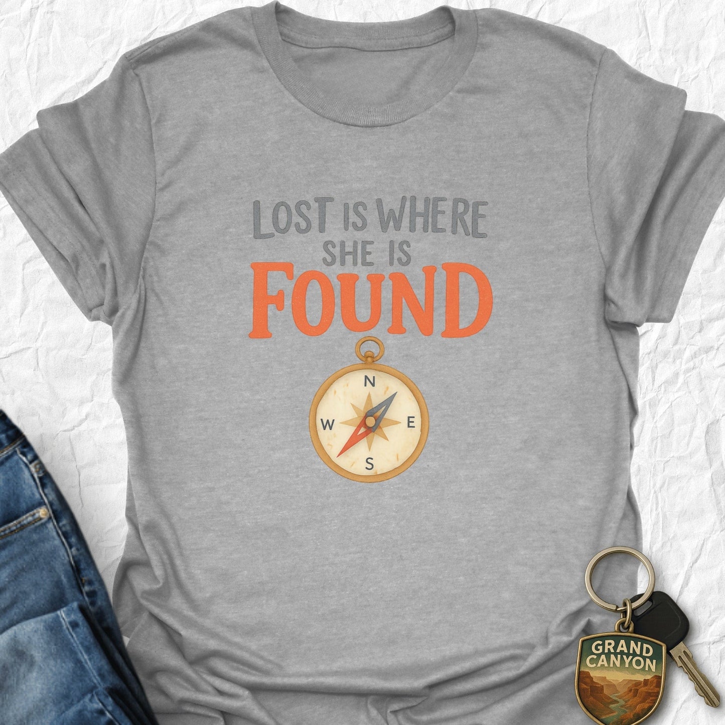 Lost and Found T-Shirt - T-Shirt Sport Grey / S