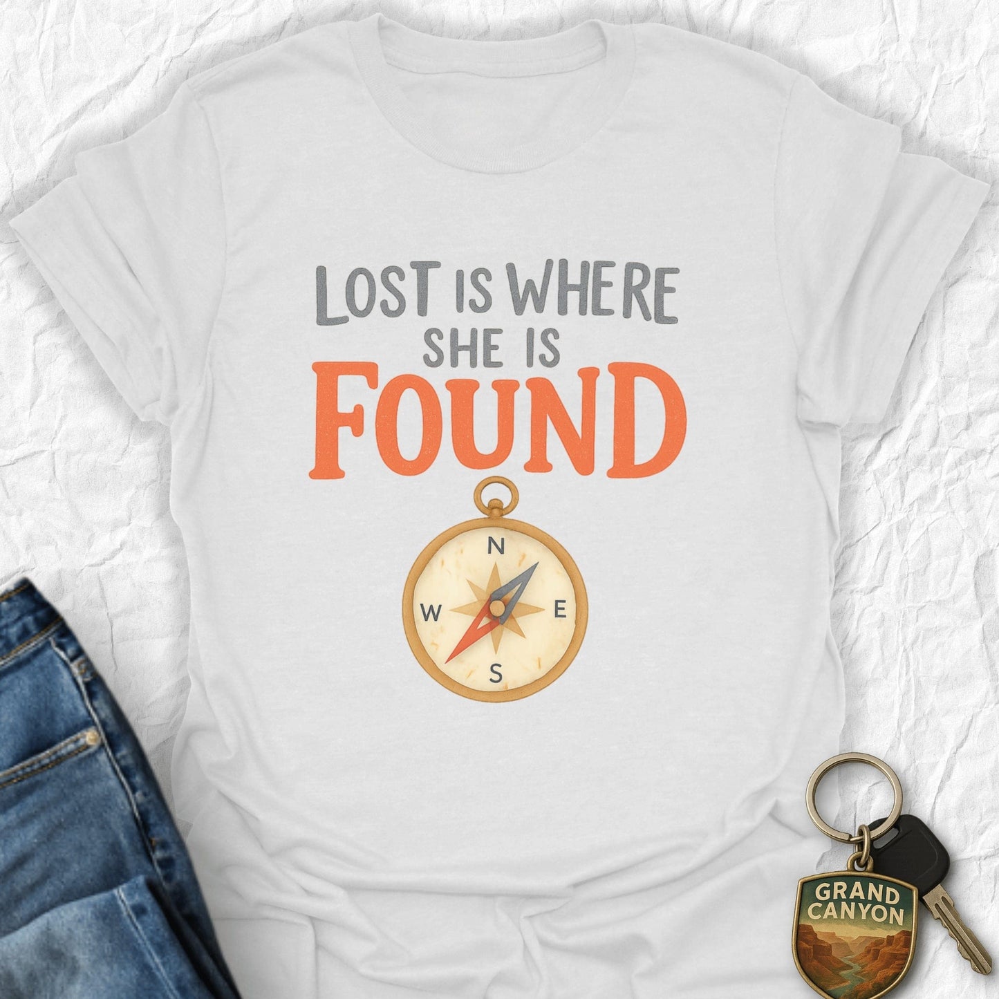 Lost and Found T-Shirt - T-Shirt White / S