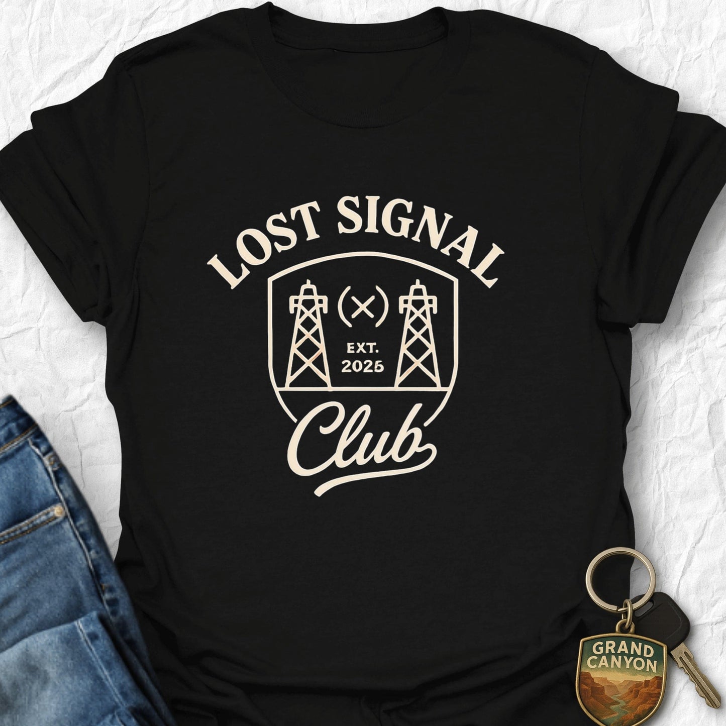 WANDERWOMENTEES T-Shirt Black / S Lost Signal Society T-Shirt