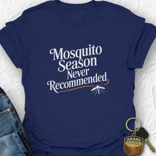 WANDERWOMENTEES T-Shirt Navy / S Mosquito Season T-Shirt