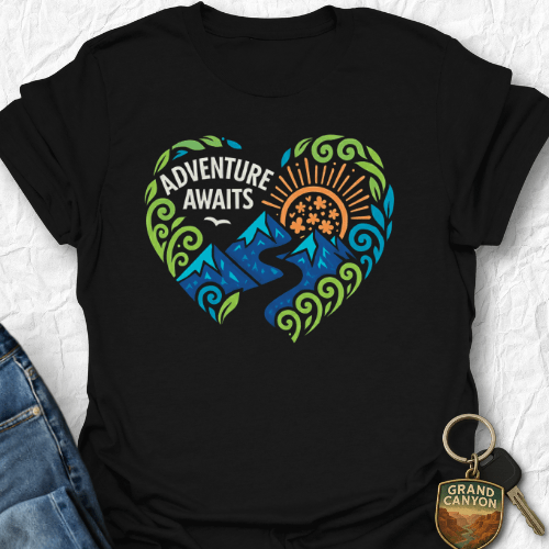 WANDERWOMENTEES T-Shirt Black / S Mountain Path T-Shirt