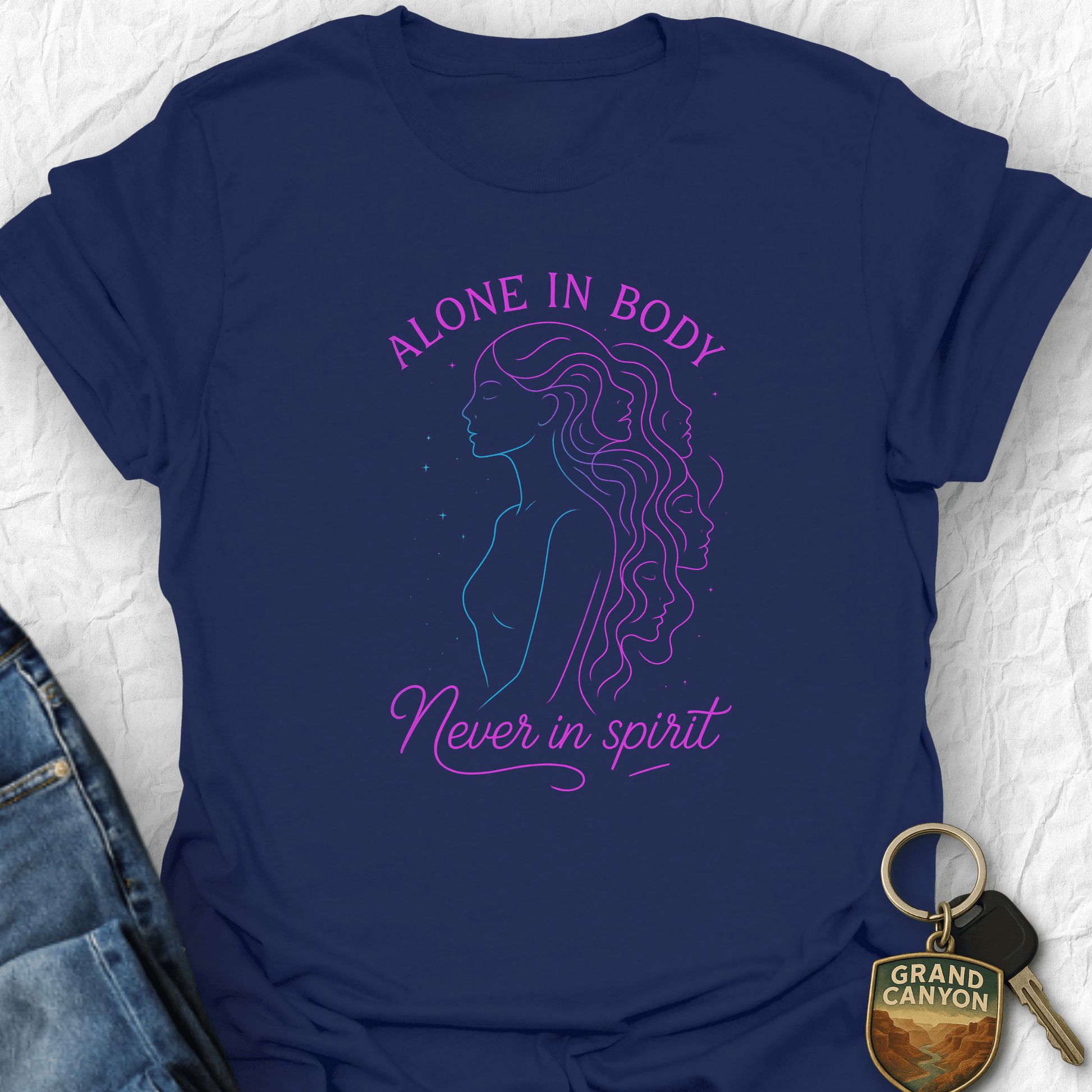 WANDERWOMENTEES T-Shirt Navy / S My Spirit T-Shirt