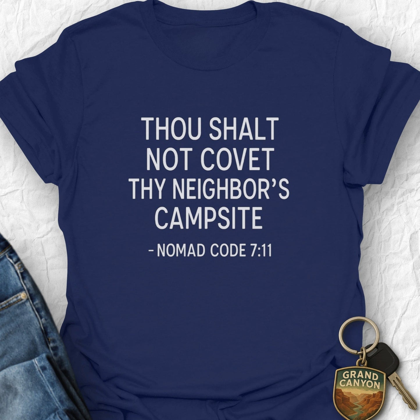 Nomad Code T-Shirt - T-Shirt Navy / S