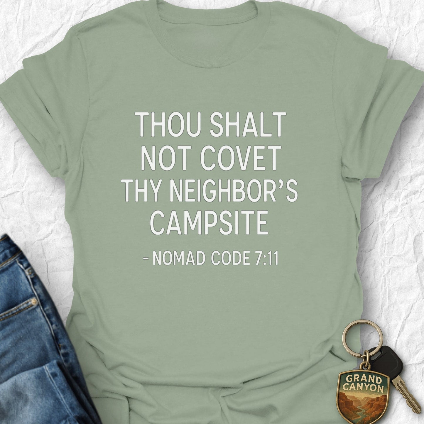 Nomad Code T-Shirt - T-Shirt Sage / S